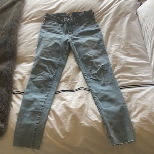 JCrew Jeans 9inch high rise Toothpick